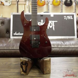 Jackson USA Limited Edition Mick Thomson Signature Soloist Ebony Fingerboard Deep Blood Metallic - Image 9
