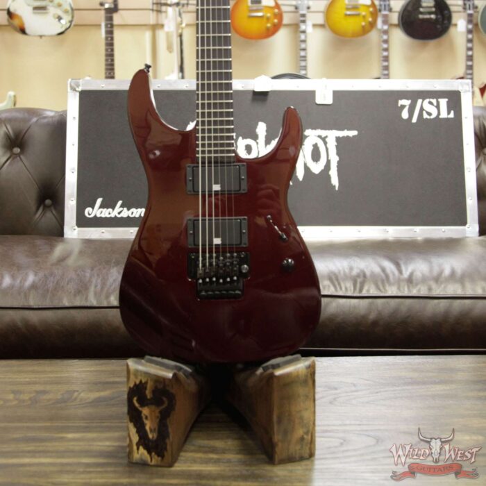 Jackson USA Limited Edition Mick Thomson Signature Soloist Ebony Fingerboard Deep Blood Metallic - Image 9