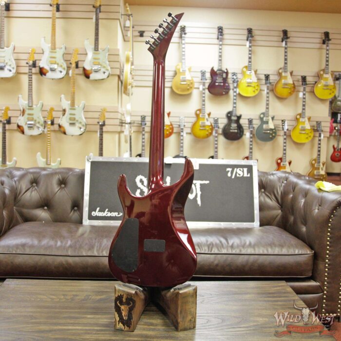 Jackson USA Limited Edition Mick Thomson Signature Soloist Ebony Fingerboard Deep Blood Metallic - Image 10
