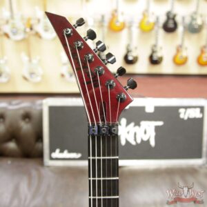Jackson USA Limited Edition Mick Thomson Signature Soloist Ebony Fingerboard Deep Blood Metallic - Image 8