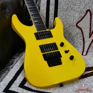 Jackson Custom Shop Soloist SL2H Floyd Rose Seymour Duncan Pickups Ebony Fingerboard Graffiti Yellow 8.40lbs - Image 7