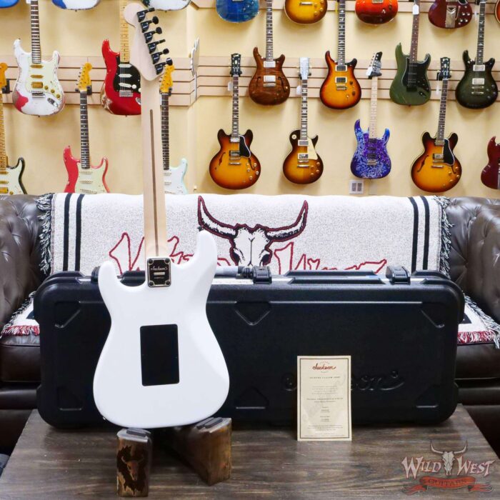 Jackson USA Custom Shop Signature Adrian Smith San Dimas SDM Maple Fingerboard Snow White - Image 9
