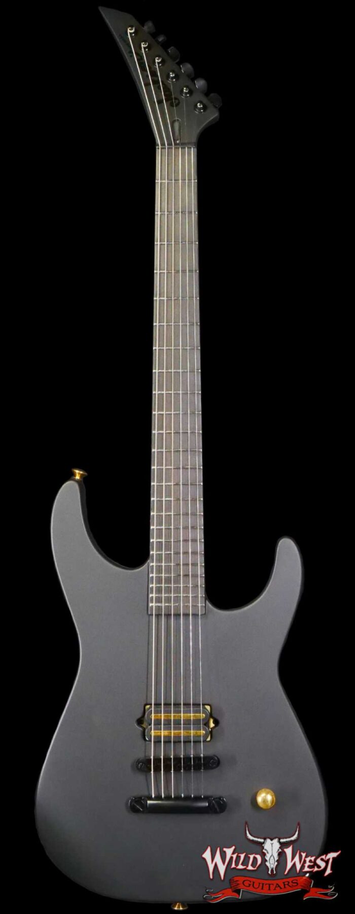 Jackson USA Custom Shop SL1H Soloist Hardtail Tune-O-Matic Bridge Satin Black - Image 1