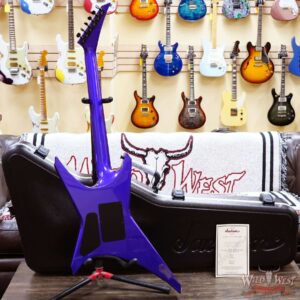 Jackson Custom Shop Limited Edition Warrior Ebony Fingerboard NOS Purple Metallic - Image 8