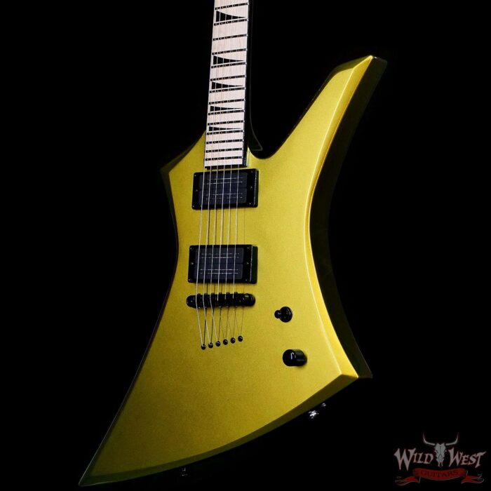 Jackson Custom Shop Limited Edition Kelly KE2H TOM Adjust-o-Matic Bridge Bare Knuckle Pickups Acapulco Gold - Image 2