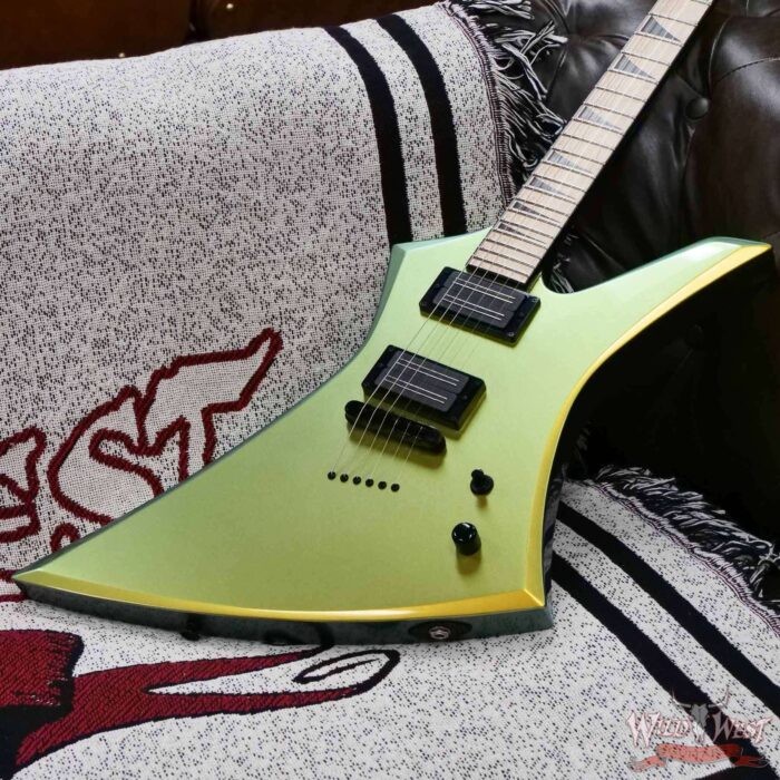 Jackson Custom Shop Limited Edition Kelly KE2H TOM Adjust-o-Matic Bridge Bare Knuckle Pickups Acapulco Gold - Image 9