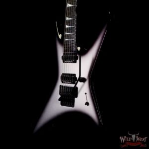 Jackson Custom Shop Limited Edition Warrior Ebony Fingerboard NOS Silverburst - Image 2