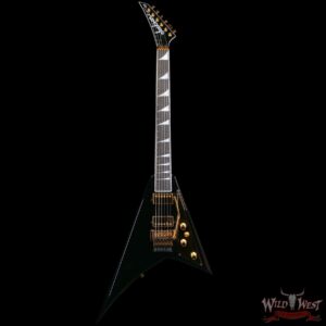 Jackson Custom Shop Randy Rhoads RR-24 Floyd Rose NOS Black with Gold Hardware 7.95 LBS - Image 3