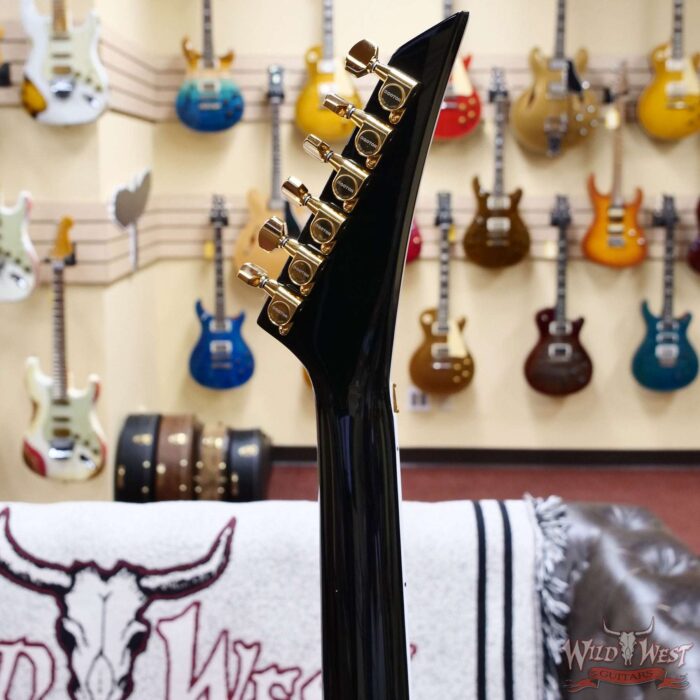 Jackson Custom Shop Randy Rhoads RR-24 Floyd Rose NOS Black with Gold Hardware 7.95 LBS - Image 9