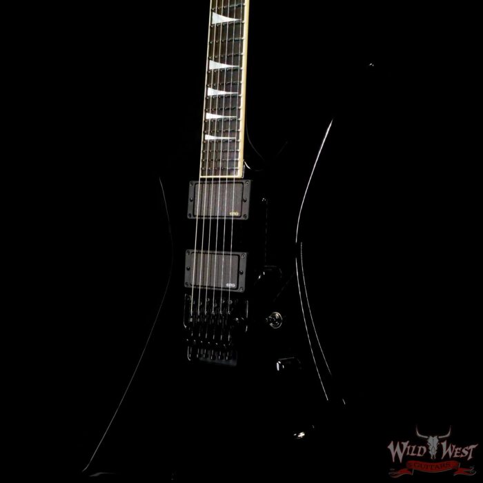 Jackson Custom Shop Kelly HH Floyd Rose KE 2H FR EMG Pickups Ebony - Image 2