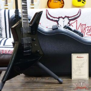 Jackson Custom Shop Kelly HH Floyd Rose KE 2H FR EMG Pickups Ebony - Image 7