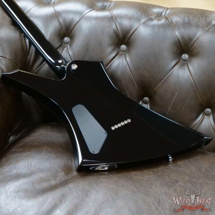 Jackson Custom Shop Joe Williams Masterbuilt Cracked Mirror Kelly HH EMG Pickups TOM String-Thru Body - Image 10