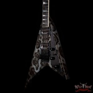 Jackson Custom Shop Randy Rhoads RR 2H Floyd Rose Grey Snakeskin - Image 2