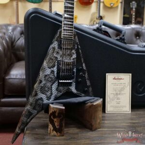 Jackson Custom Shop Randy Rhoads RR 2H Floyd Rose Grey Snakeskin - Image 8