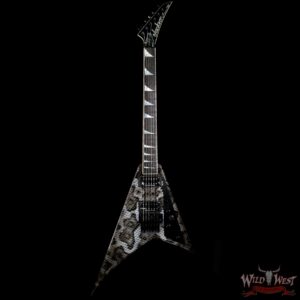 Jackson Custom Shop Randy Rhoads RR 2H Floyd Rose Grey Snakeskin - Image 3
