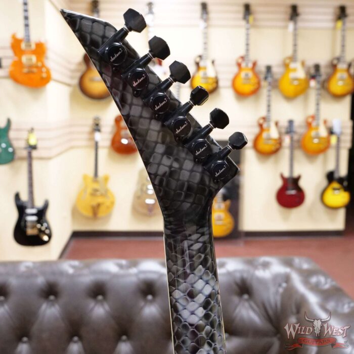Jackson Custom Shop Randy Rhoads RR 2H Floyd Rose Grey Snakeskin - Image 10