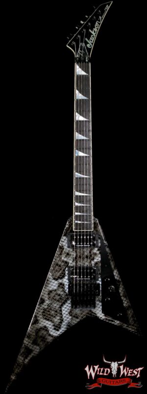 Jackson Custom Shop Randy Rhoads RR 2H Floyd Rose Grey Snakeskin