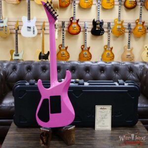 Jackson USA Custom Shop SL1 Soloist HSS Floyd Rose Ebony Fingerboard Platinum Pink - Image 8