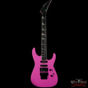 Jackson USA Custom Shop SL1 Soloist HSS Floyd Rose Ebony Fingerboard Platinum Pink - Image 3
