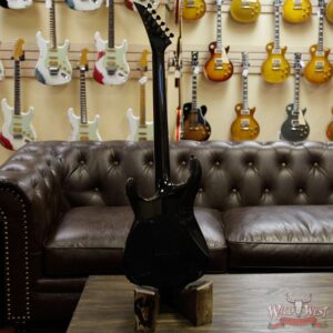 Jackson Custom Shop Wild West Soloist SL2H Seymour Duncan Pickups Floyd Rose Ebony Fingerboard Black Metallic - Image 8