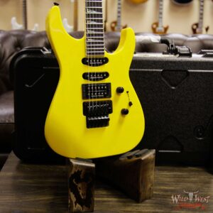 Jackson Custom Shop Wild West Soloist SL1 HSS Seymour Duncan Pickups Ebony Fingerboard Taxi Cab Yellow - Image 6