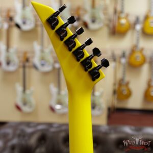 Jackson Custom Shop Wild West Soloist SL1 HSS Seymour Duncan Pickups Ebony Fingerboard Taxi Cab Yellow - Image 10