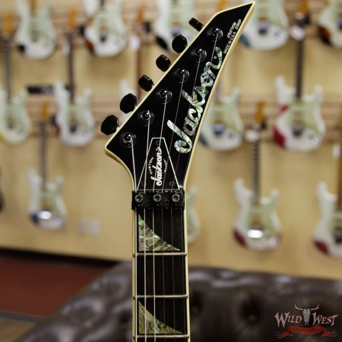 Jackson Custom Shop Wild West Soloist SL1 HSS Seymour Duncan Pickups Ebony Fingerboard Taxi Cab Yellow - Image 7