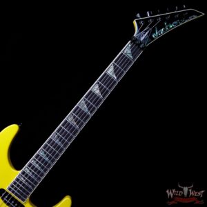 Jackson Custom Shop Wild West Soloist SL1 HSS Seymour Duncan Pickups Ebony Fingerboard Taxi Cab Yellow - Image 4