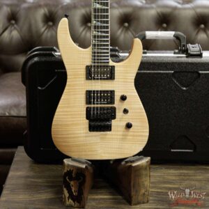 Jackson Custom Shop Wild West Flame Maple Top Soloist SL2H Ebony Fingerboard Natural - Image 12