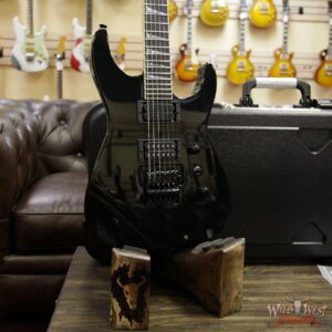 Jackson Custom Shop Soloist SL2H DiMarzio Pickups Floyd Rose Ebony Fingerboard Black Metallic - Image 8