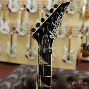 Jackson Custom Shop Soloist SL2H DiMarzio Pickups Floyd Rose Ebony Fingerboard Black Metallic - Image 7