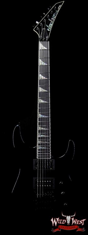 Jackson Custom Shop Soloist SL2H DiMarzio Pickups Floyd Rose Ebony Fingerboard Black Metallic