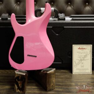 Jackson Custom Shop Wild West Soloist SL2H Bare Knuckle Juggernaut Pickups String-Thru Ebony Fingerboard Platinum Pink - Image 10