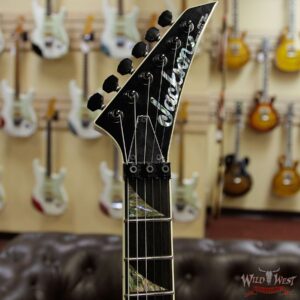 Jackson Custom Shop Wild West Soloist SL2H Seymour Duncan Pickups Floyd Rose Ebony Fingerboard Snow White - Image 6