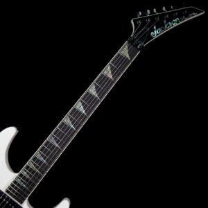 Jackson Custom Shop Wild West Soloist SL2H Seymour Duncan Pickups Floyd Rose Ebony Fingerboard Snow White - Image 4
