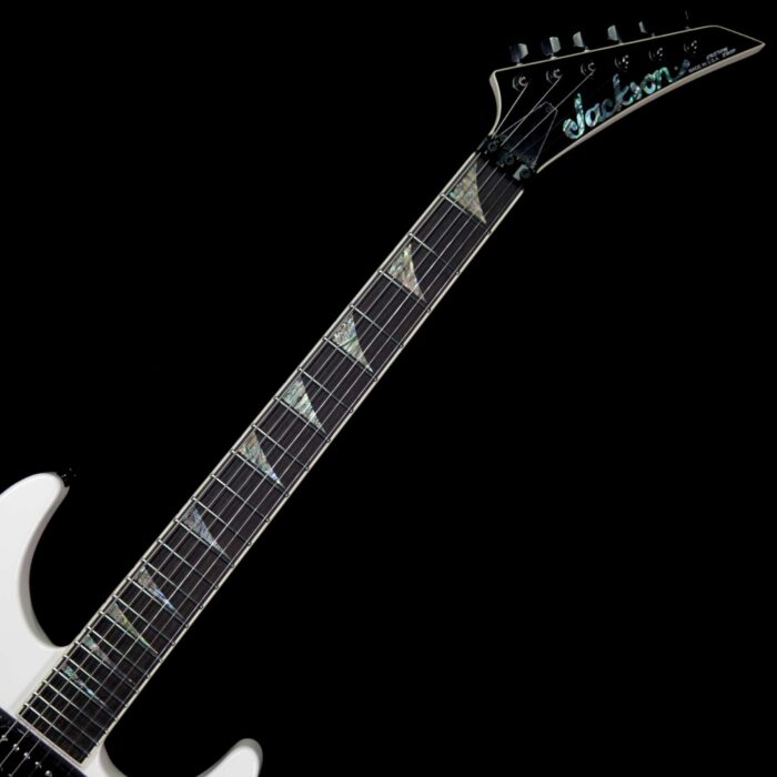 Jackson Custom Shop Wild West Soloist SL2H Seymour Duncan Pickups Floyd Rose Ebony Fingerboard Snow White - Image 4