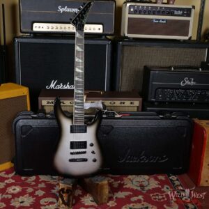 Jackson Custom Shop Soloist SL2H HT Hardtail TonePros Tune-o-Matic Bridge with Stopbar Tailpiece Silverburst - Image 5