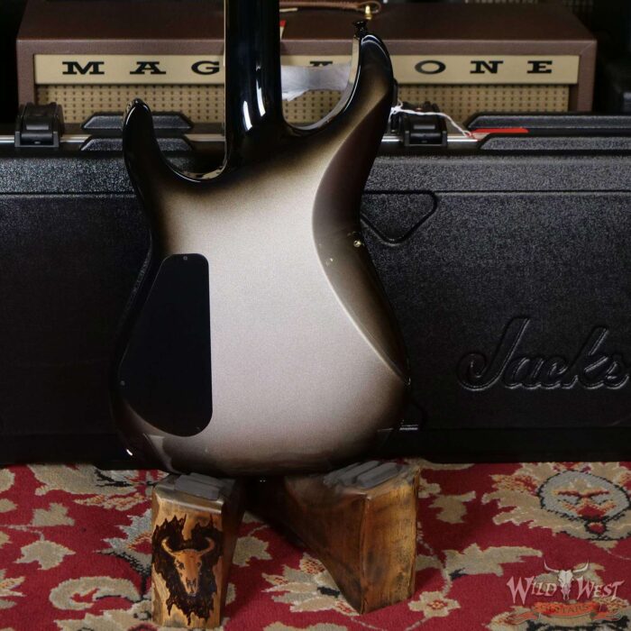 Jackson Custom Shop Soloist SL2H HT Hardtail TonePros Tune-o-Matic Bridge with Stopbar Tailpiece Silverburst - Image 10