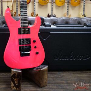 Jackson Custom Shop Soloist SL2H Seymour Duncan Pickups Floyd Rose Ebony Fingerboard Neon Pink - Image 7