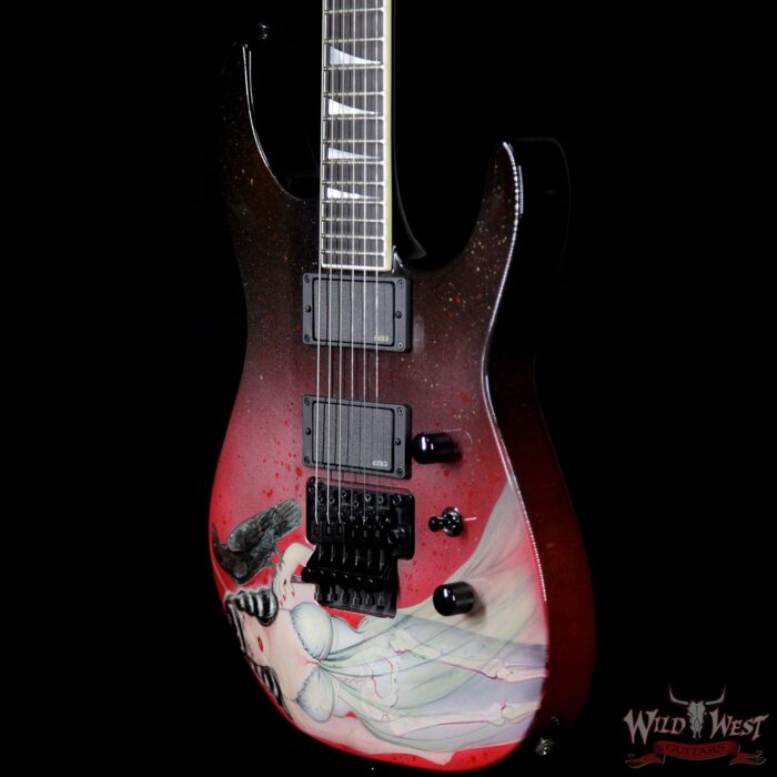 Jackson Custom Shop “Haunted” Soloist SL2H EMG Pickups Artwork by Sara Ray - Image 2