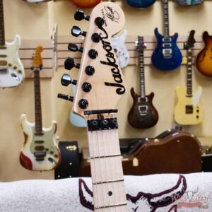 Jackson Custom Shop USA Adrian Smith Signature San Dimas SDM Maple Fingerboard HSS Floyd Rose Snow White 8.40 LBS - Image 7
