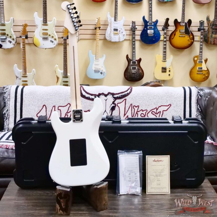 Jackson Custom Shop USA Adrian Smith Signature San Dimas SDM Maple Fingerboard HSS Floyd Rose Snow White 8.40 LBS - Image 9