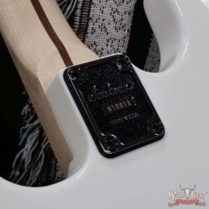 Jackson Custom Shop USA Adrian Smith Signature San Dimas SDM Maple Fingerboard HSS Floyd Rose Snow White 8.40 LBS - Image 12