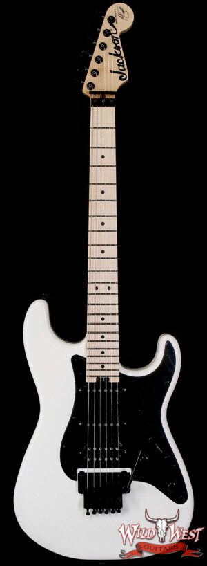 Jackson Custom Shop USA Adrian Smith Signature San Dimas SDM Maple Fingerboard HSS Floyd Rose Snow White 8.40 LBS