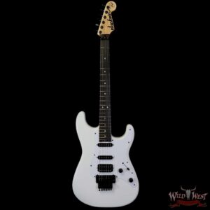 Jackson USA Custom Shop Signature Adrian Smith San Dimas SD Ebony Fingerboard Snow White - Image 3