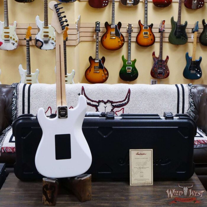 Jackson USA Custom Shop Signature Adrian Smith San Dimas SD Ebony Fingerboard Snow White - Image 9
