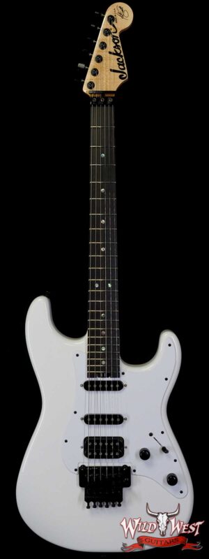 Jackson USA Custom Shop Signature Adrian Smith San Dimas SD Ebony Fingerboard Snow White