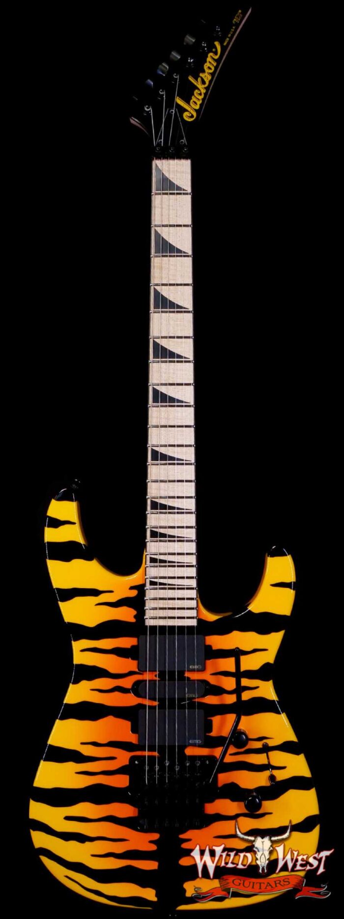 Jackson USA Custom Shop Limited Edition DINKY DK-24 FR Floyd Rose EMG Pickups NOS Bengal Tiger 8.20 LBS - Image 1