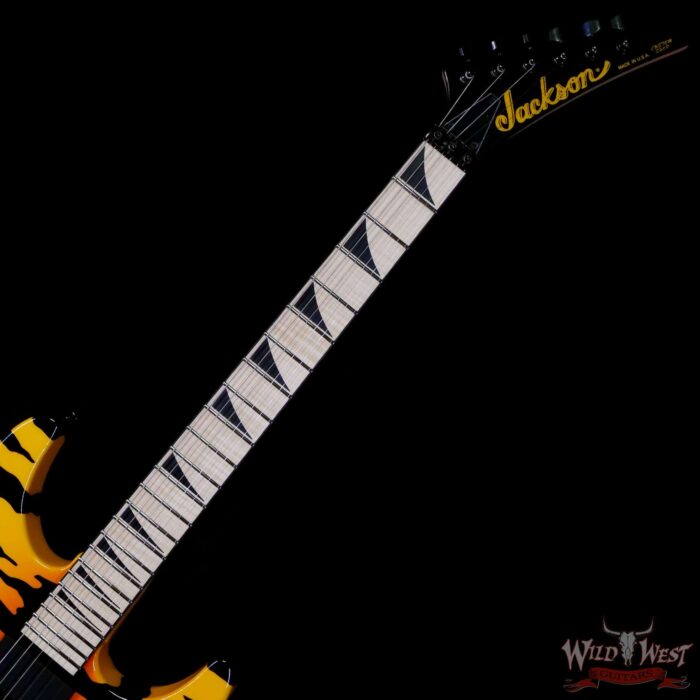 Jackson USA Custom Shop Limited Edition DINKY DK-24 FR Floyd Rose EMG Pickups NOS Bengal Tiger 7.90 LBS - Image 4
