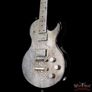 James Trussart Steeltop in Antique Silver Snakeskin #12137 - Image 2